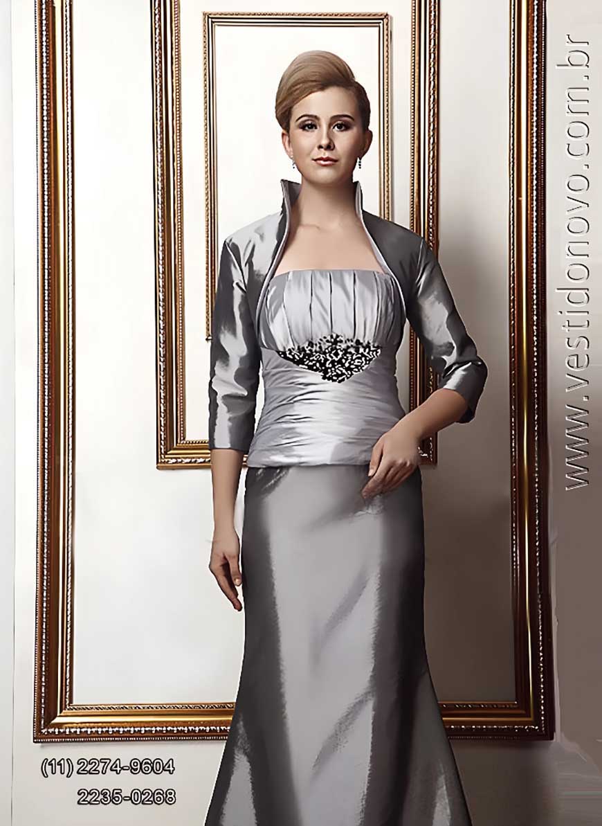 vestido para me da noiva, sereia, com boelro de manga , So Paulo