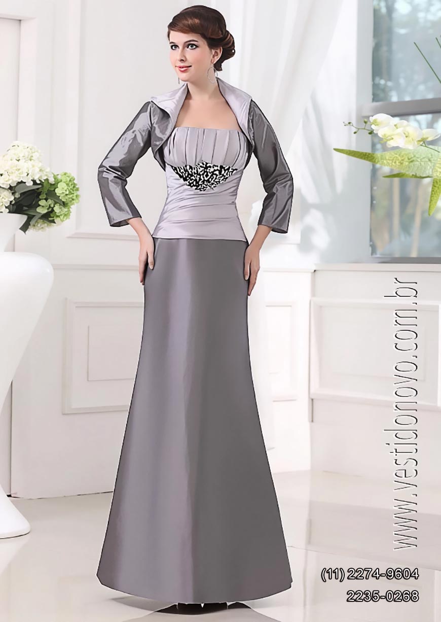 vestido para me da noiva, sereia, com boelro de manga , So Paulo